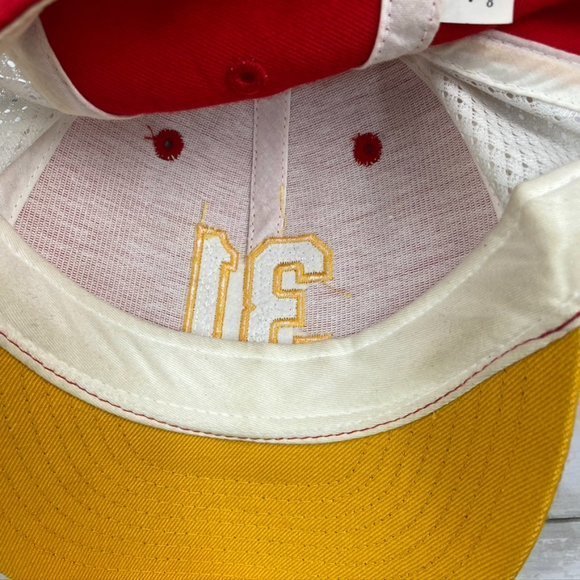 Kansas City Chiefs Priest Holmes #31 Fitted Hat Cap 7 3/8 Wool Blend - Picture 7 of 10